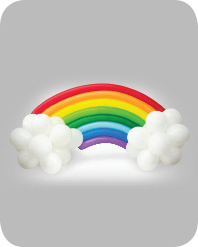 Rainbow balloon BK 10