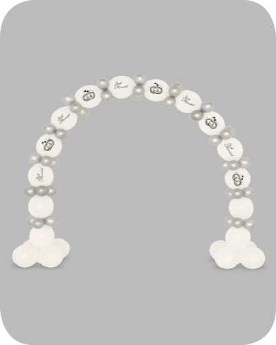 Just Married balloon BK 15