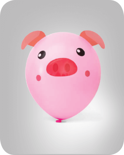 Piggy balloon BK 19