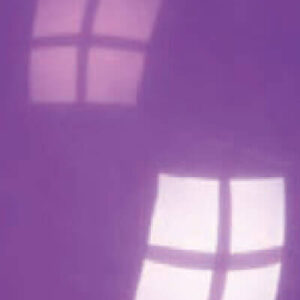 BALLON NO. 24 KRISTAL DONKERPAARS