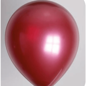 Ballon no. 10 metallic bordeaux