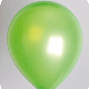Ballon no. 5 parel limoengroen