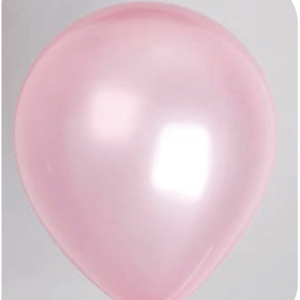 Ballon no. 10 parel rose