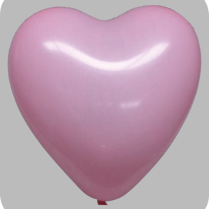 Hartballon no. 28 rose