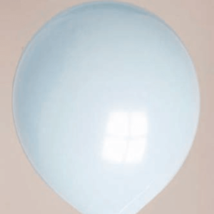 Ballon no. 10 lichtblauw