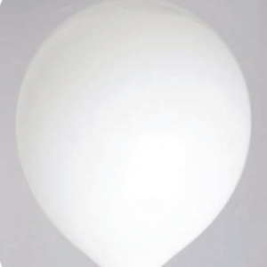 Ballon no. 10 wit