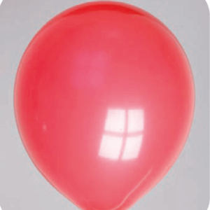 Ballon no. 10 rood