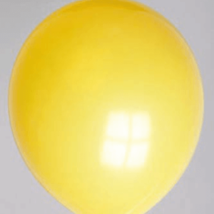 Ballon no. 10 mandarijn