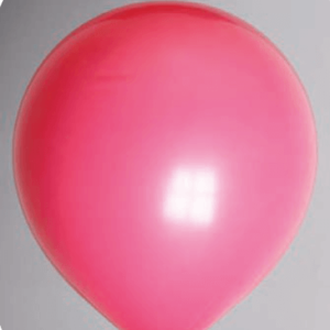 Ballon no. 12 donkerrose