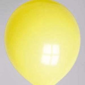 Ballon no. 10 geel