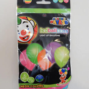 BALLONS MET GEKLEURD LED LICHT