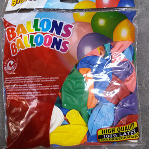 Ballon no. 10 pastel, 50 per zak