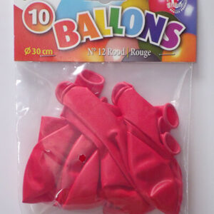 DECORATIEBALLONS - ROOD