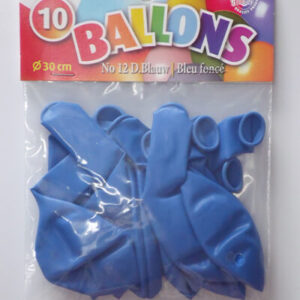 DECORATIEBALLONS - DONKERBLAUW