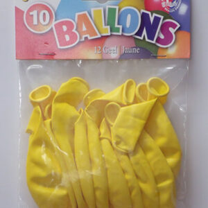 DECORATIEBALLONS - GEEL