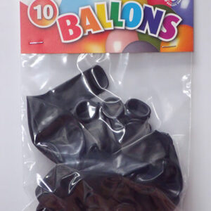 DECORATIEBALLONS - ZWART