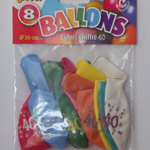 CIJFERBALLONS 40