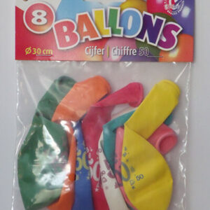 CIJFERBALLONS 50
