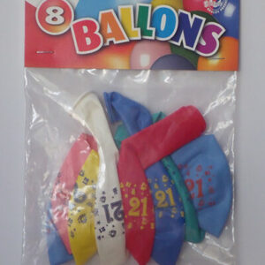 CIJFERBALLONS 21