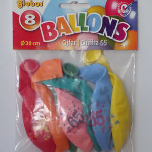 CIJFERBALLONS 65