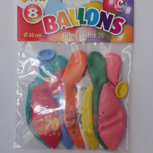 CIJFERBALLONS 70