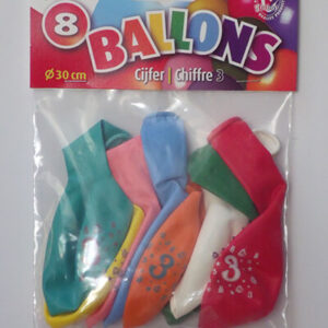 CIJFERBALLONS 3