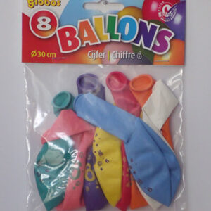 CIJFERBALLONS 6