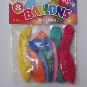 CIJFERBALLONS 9