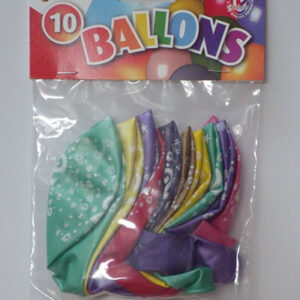 CIJFERBALLONS 2 METALLIC - HL