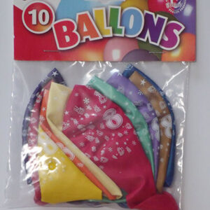 CIJFERBALLONS 8 METALLIC - HL