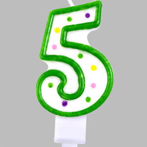 Kaars op houder no.5