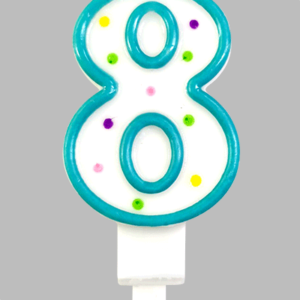 Kaars op houder no.8