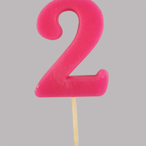 Kaars op prikker no.2 Rosé