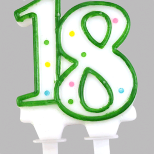 Kaars op houder no.18