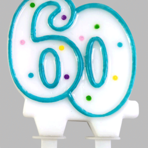 Kaars op houder no.60