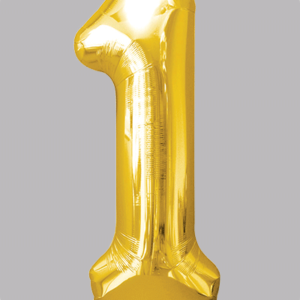 FOLIEBALLON Goud 42 inch No. 1