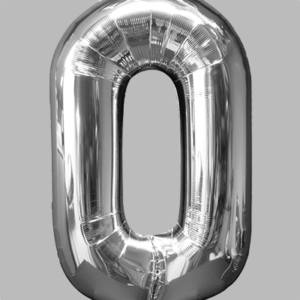 FOLIEBALLON Zilver 42 inch No. 0